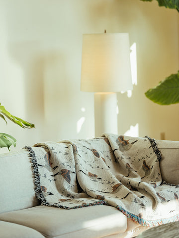 Dandelion Woven Throw Blanket – Kate Golding