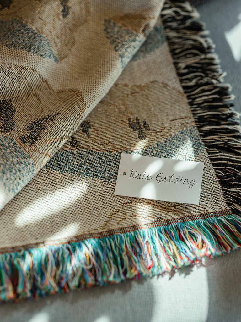 Dandelion Woven Throw Blanket – Kate Golding