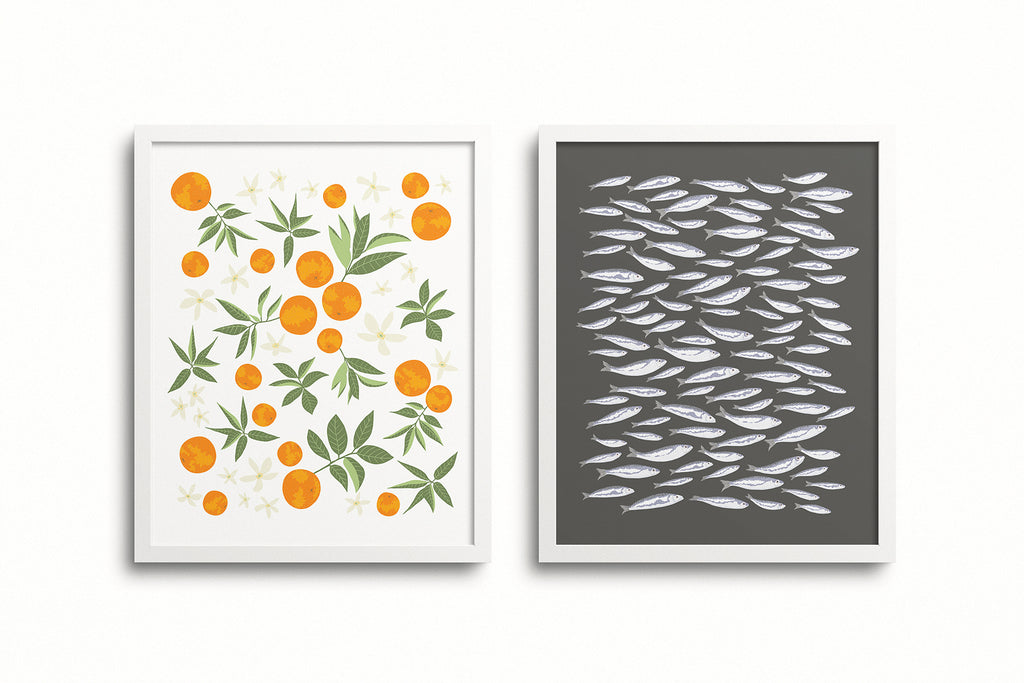 Orange Blossom Art Print – Kate Golding